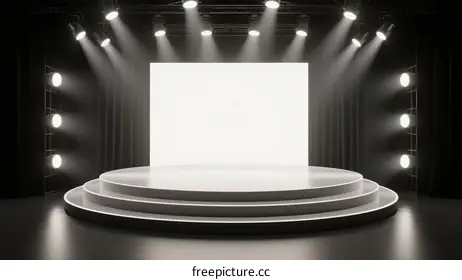 empty stage