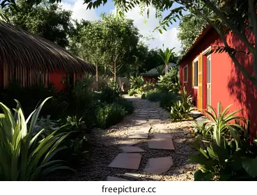tropical garden