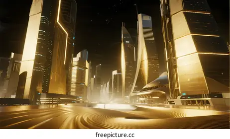 modern cityscape