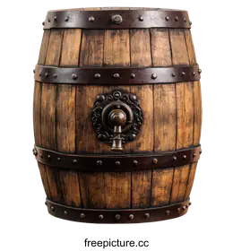 wooden barrel