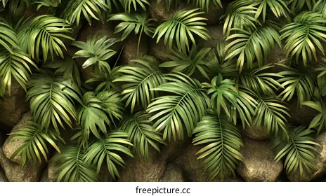 tropical leaves