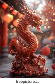 dragon statue