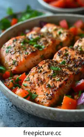 grilled salmon