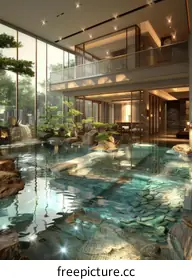 indoor swimming pool