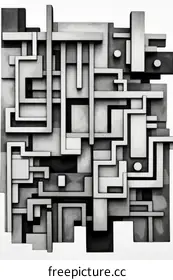 geometric shapes pattern