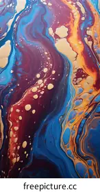 acrylic pouring