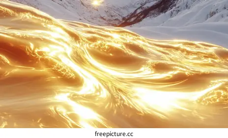 golden wave
