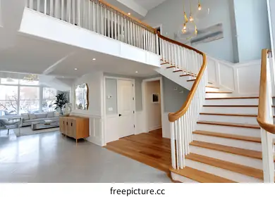 wooden stairs