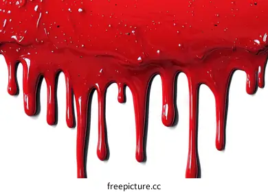red paint