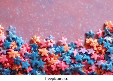 colorful sprinkles