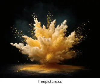 powder explosion