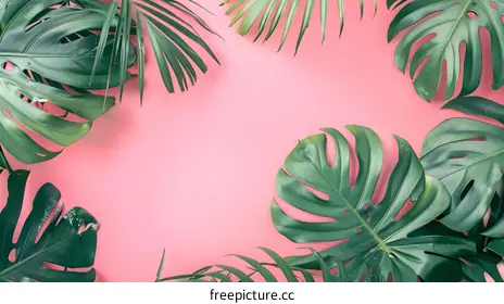 pink background