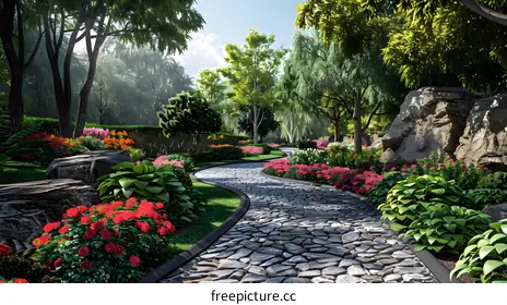 Garden landscape