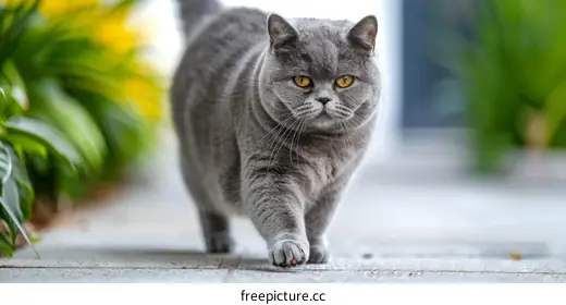 gray cat