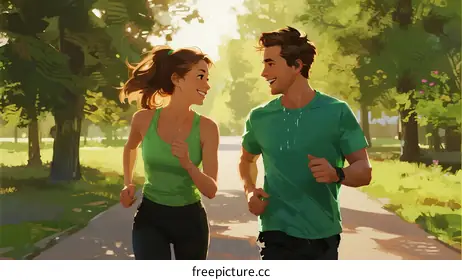 running