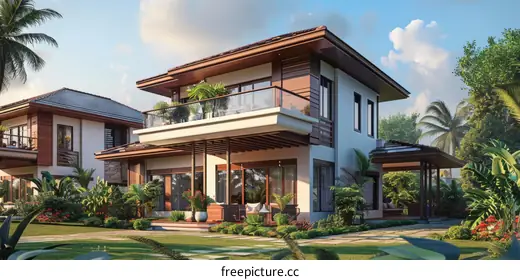 tropical architecture