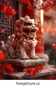 Lion dance