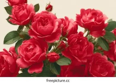 red roses