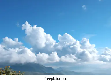 cumulus clouds