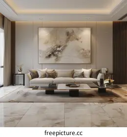 minimalist living room