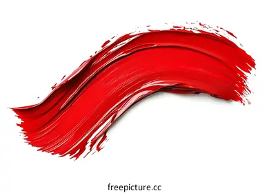 red paint