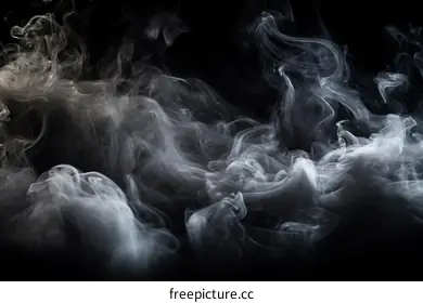 white smoke