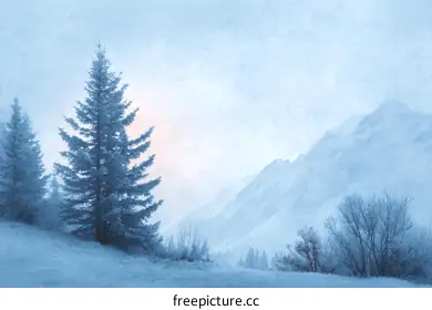 winter landscape