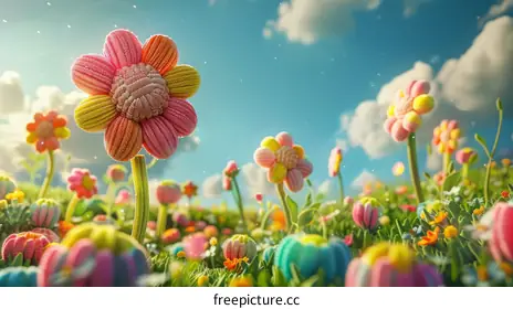 colorful flowers