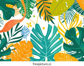 tropical leaf