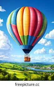 hot air balloon