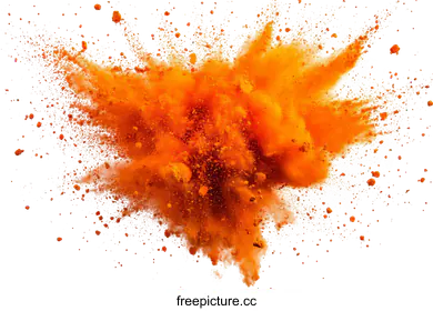 powder explosion