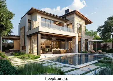 contemporary house