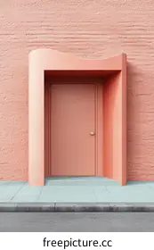 pink building