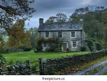 stone cottage