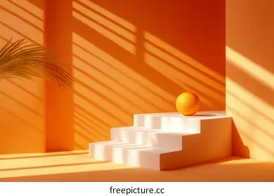 orange wall