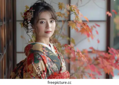 kimono woman