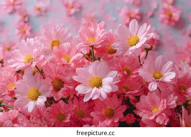pink flowers