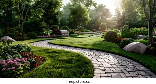 Garden landscape