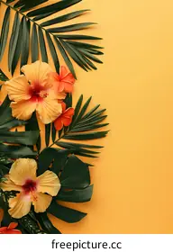 tropical flowers