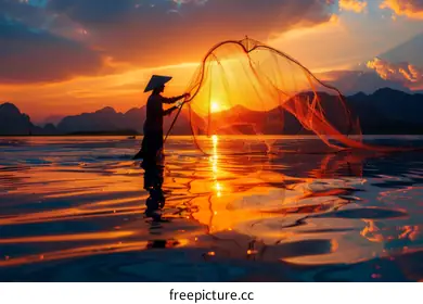 silhouette photography