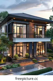 modern villa