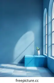 blue room