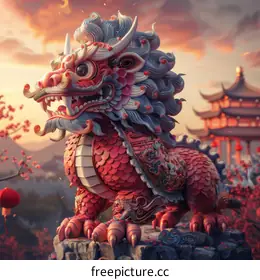 Chinese lion