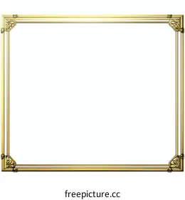 gold frame