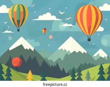 hot air balloon