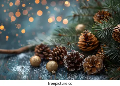 fir branches