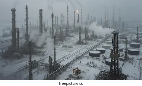 oil refinery