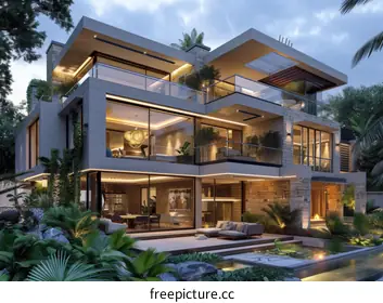 modern house