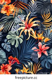 tropical flowers