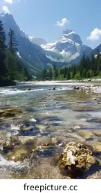 mountain river